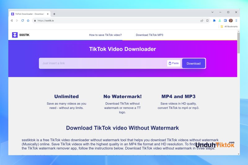 SSSTikTok - Công Cụ Xóa Logo TikTok Online Hiệu Quả