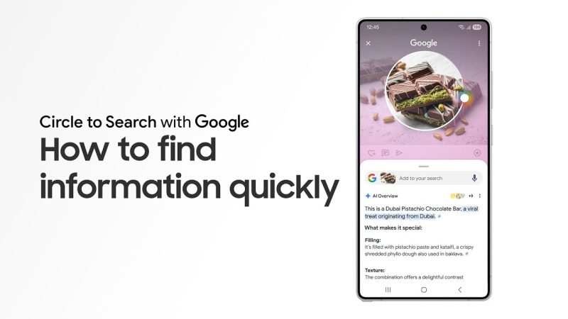 Circle to Search và trợ lý dịch thuật: Tìm kiếm chất liệu sáng tạo quốc tế